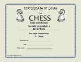 Certificado de Logro en Chess