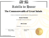Rodilla de Honor