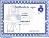 Certificado de Logro en Fotografía