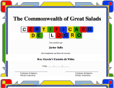Certificado de Logro