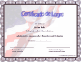 Certificado de Logro